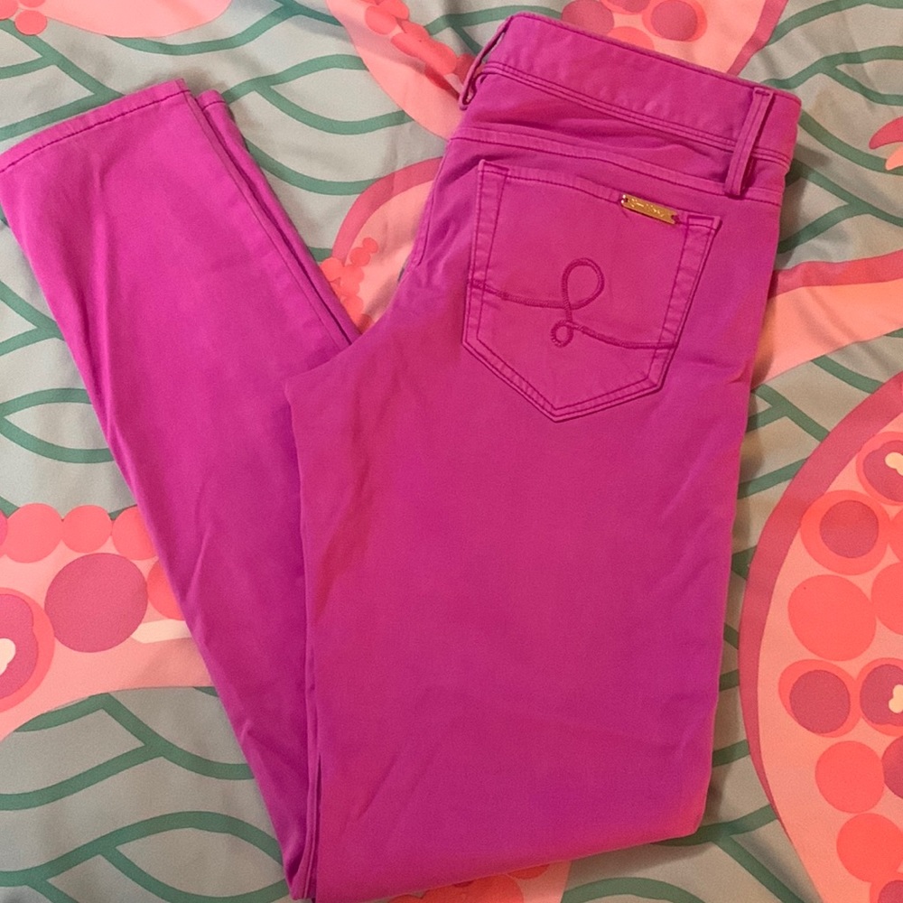Used Lilly Pulitzer Skinny jeans size 4